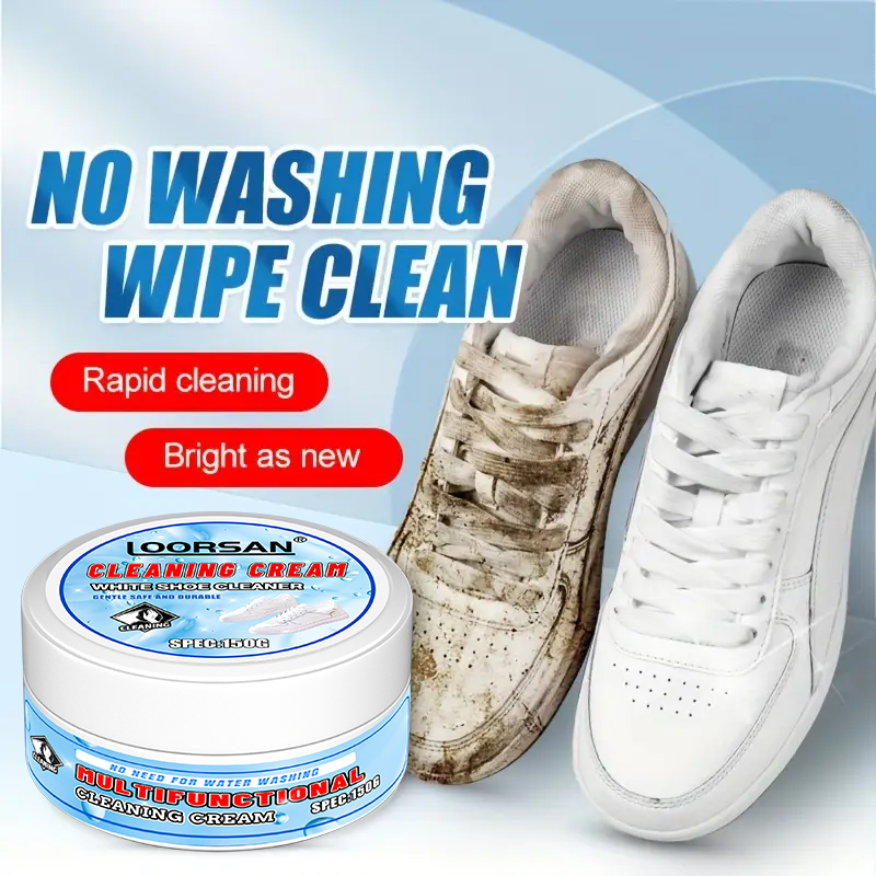LOORSAN多機能ホワイトシューズクリーニングクリーム、水 - Sneaker Cleaner のレビューと価格